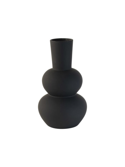 Vase BLACK CURVY (20 cm)